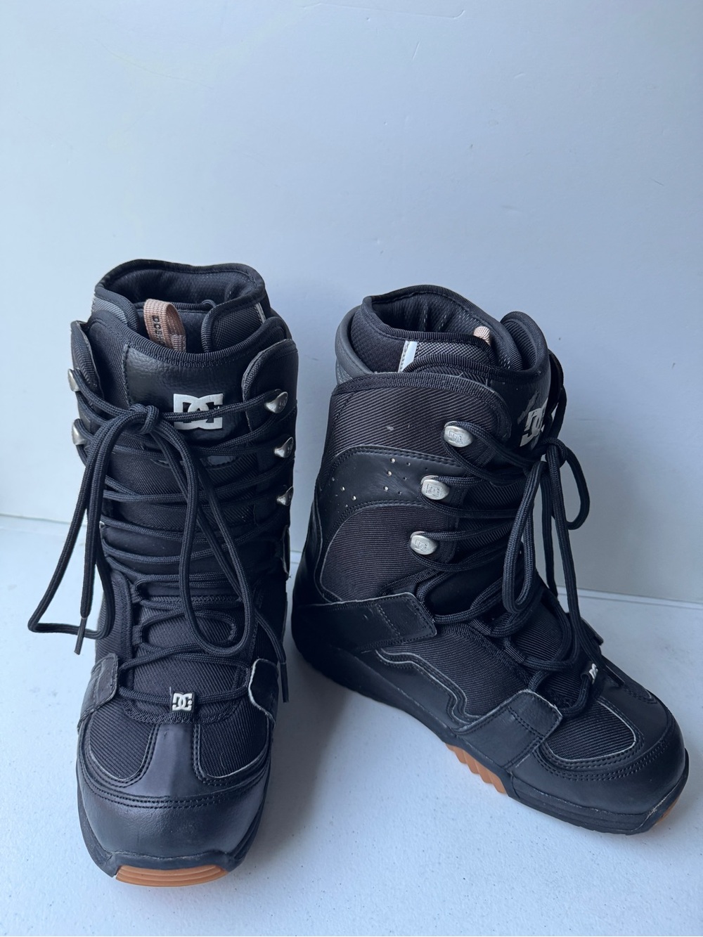 DC SHOECOUSA Men's PHASE Snow Boots Black  2005 Model  300409 US Size 10 Vintage